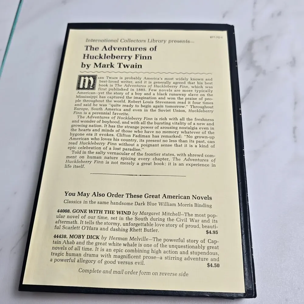 The Adventures of Huckleberry Finn flaws see photos